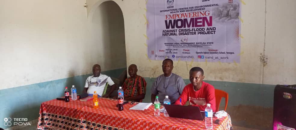ICEHD Strengthens Women’s Resilience to Flooding Through Integrated Community Response in Bayelsa